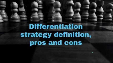 Image result for Differentiation Strategy Define