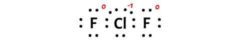 Toradh íomhá ar Clf2- Lewis Structure