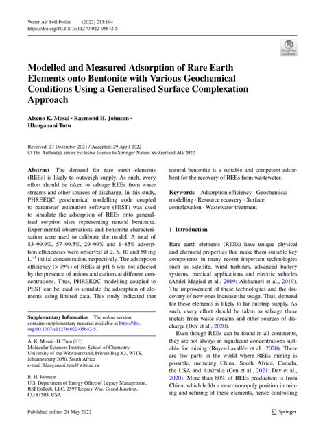 Image result for Schematic Diagram of Selective Adsorption of Rare Earth