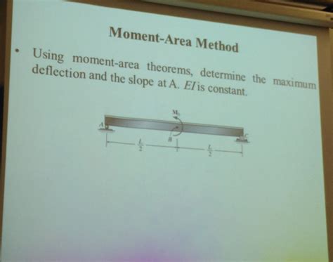 Slope and Deflection Using Moment Area に対する画像結果