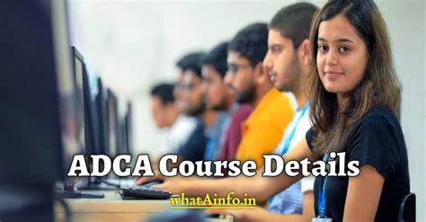 Image result for Adca Computer Course Syllabus