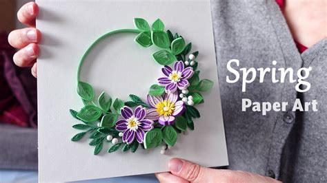 Image result for Quilling Spring Flowers