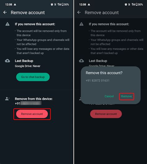 Image result for +How to Change Account in Whats App
