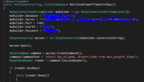 Afbeeldingsresultaten voor Connection String in Web API