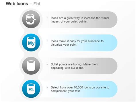 Image result for PowerPoint Slide Icon SQL