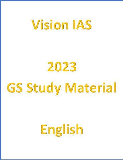 Image result for Vision IAS Study Material