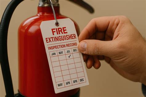 Image result for Pic of Fire Extinguisher Inspection