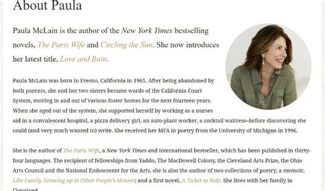 Image result for Short Biography Example