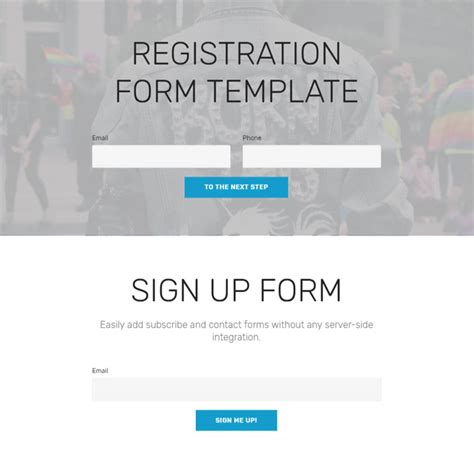 Image result for Registration Form Sample HTML