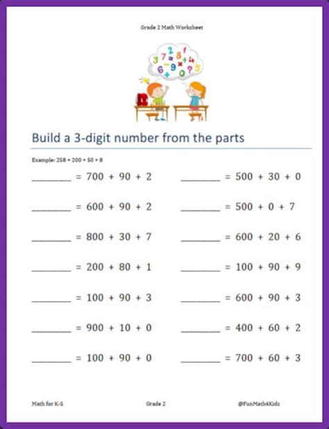Image result for 2nd Grade Math Problems Print
