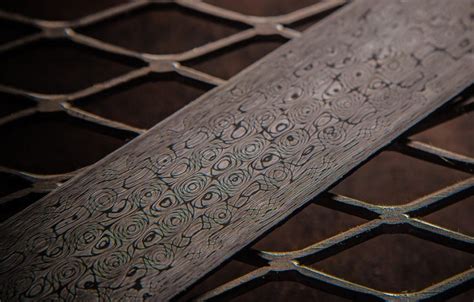 Toradh íomhá ar Ladder Pattern Damascus