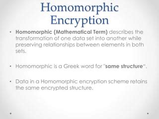 Partially Homomorphic Encryption માટે ઇમેજ પરિણામ