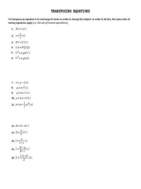 Image result for Transposing Algebra