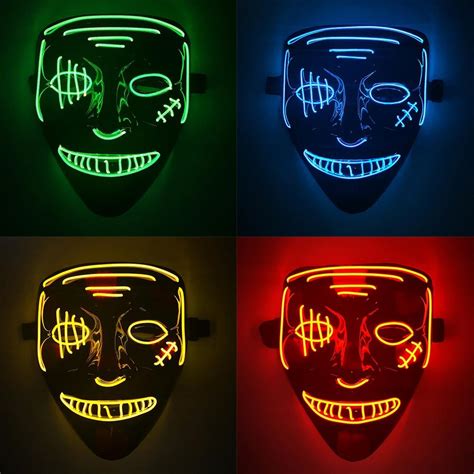 Image result for Scary LED Mask Pics