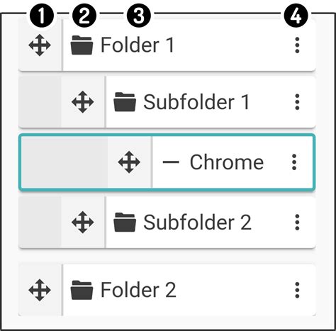 List TreeView に対する画像結果