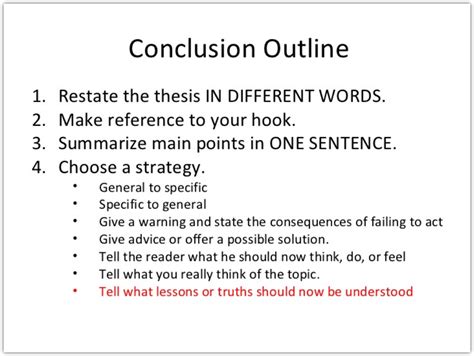 Conclusion Paragraph Examples に対する画像結果