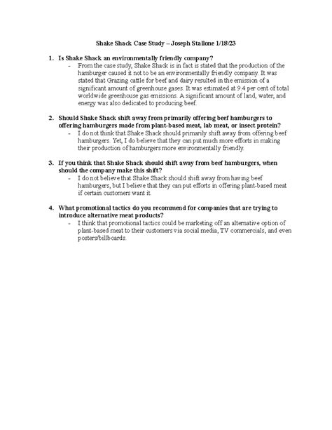 Toradh íomhá ar Case Study Shake Shack Statement of the Problem