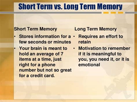Image result for Short-Term vs Working Memory