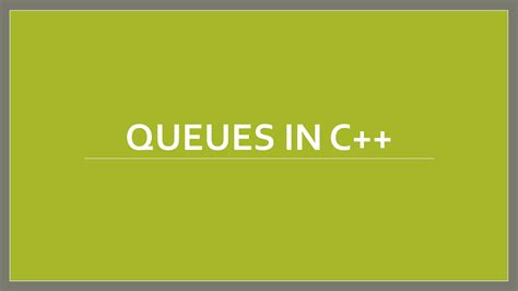 Image result for Queue Program in C++