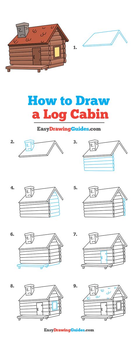 Image result for Log Cabin Drawings
