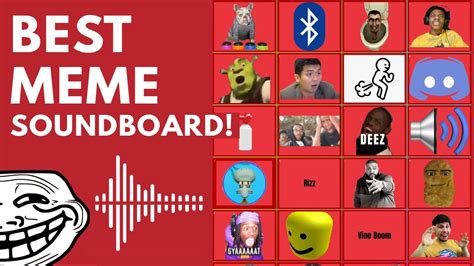 Meme Soundboard - 100,000+ Instant Sound Buttons | Free Meme Sounds