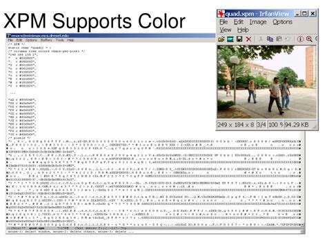 Toradh íomhá ar XPM Image Format
