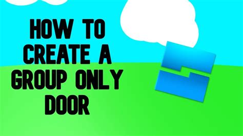 Image result for How to Make a Door Only the Owner Kan Join Roblox Studio