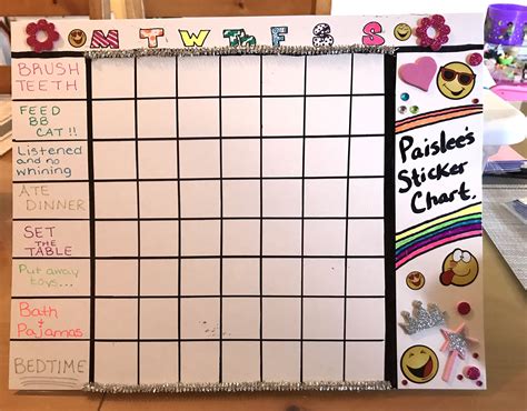 Image result for Behavior Sticker Chart Printable Free