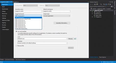 Toradh íomhá ar Visual Studio 2019 C-code