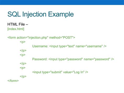 Image result for SQL Injection in PHP