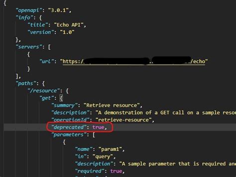Toradh íomhá ar Azure API Management Set API Deprecated