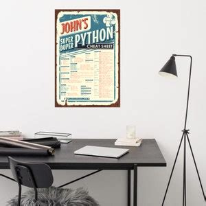 Image result for Python Wall Poster for Learning