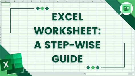 Image result for Excel Worksheet Guide