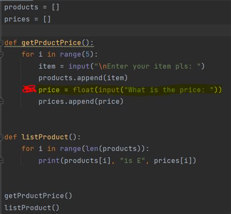 Python Code for Loop to Take the Input 的图像结果
