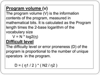 Halstead Length and Volume Measure of GCD Program に対する画像結果