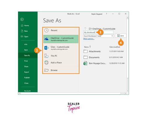 Image result for Excel Save Panel