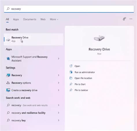 Image result for Win 11 Recovery USB