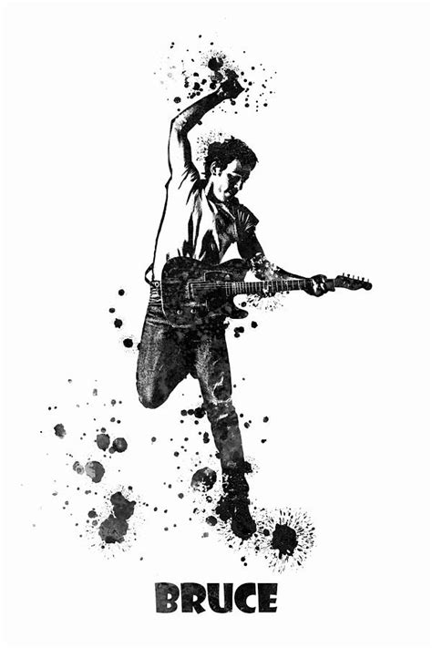 Image result for Bruce Springsteen Black White Picture