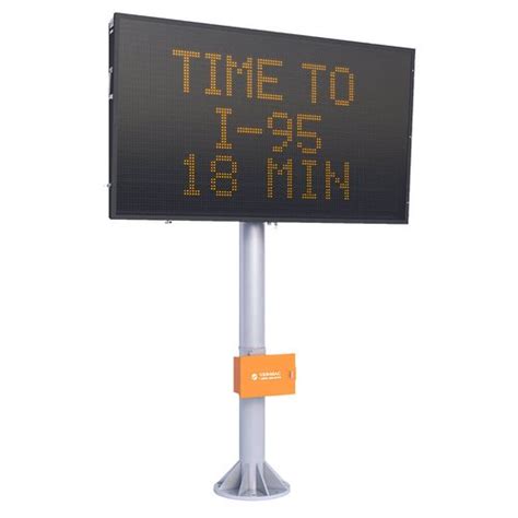 Image result for Mounted Changeable Message Sign