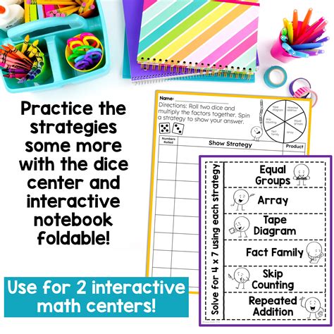 Image result for 3rd Grade Math Worksheets Multiplication Picture Strategy
