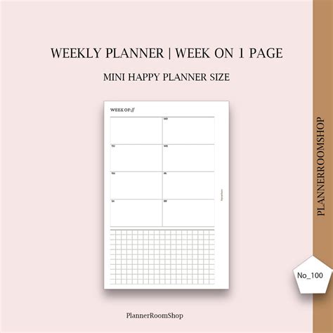 Mini Weekly Planner に対する画像結果