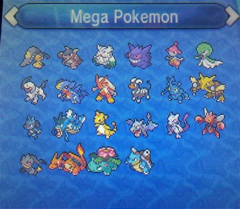 My Mega Evolution Pokemon (Pokemon Y) by SavantiRomero on DeviantArt