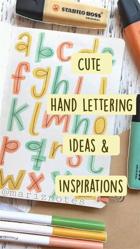 Image result for Cute Hand Lettering