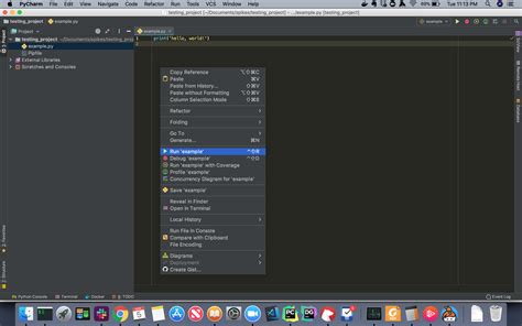 PyCharm Run File に対する画像結果