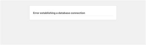 Error Establishing a Database Connection WordPress Localhost BitNami に対する画像結果