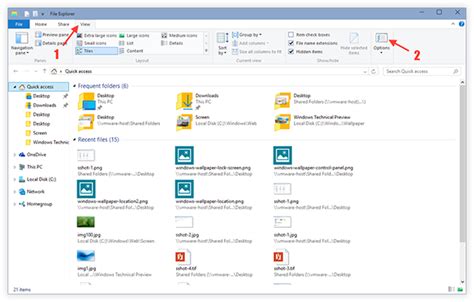 Toradh íomhá ar File Explorer Setup Windows 10