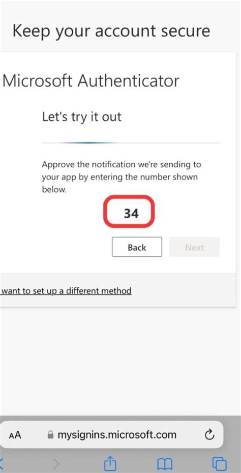 Image result for Microsoft Authenticator 6 Digit Code