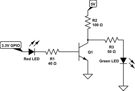 Image result for LED Follower Using Transistor