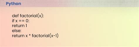 Image result for Factorial Program in Python Using Function