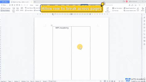 Image result for Adjust Table Row Height Automatically in Word